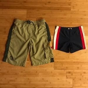 Bundle of 2 H&M Boys Swim Trunks